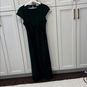 RIHOAS Dark Green Maxi Dress